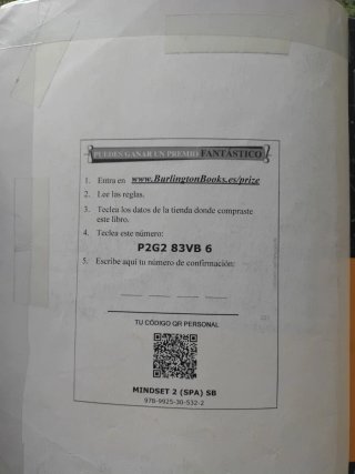Libro de texto de Inglés de 2° de Bachillerato