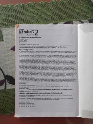 Libro de texto de Inglés de 2° de Bachillerato