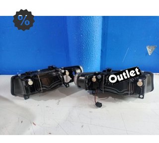 NM FAROS SEAT LEON TOLEDO 99-05 OJOS ANGEL FONDO NEGRO R1449