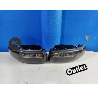 NM FAROS SEAT LEON TOLEDO 99-05 OJOS ANGEL FONDO NEGRO R1449