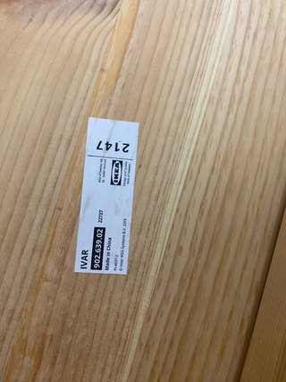 Pareja Sillas Madera Maciza IVAR Ikea