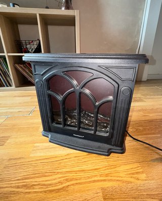 Calefactor eléctrico Newbasic efecto chimenea