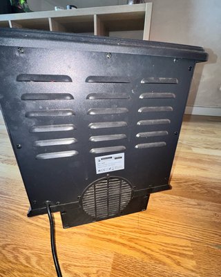 Calefactor eléctrico Newbasic efecto chimenea