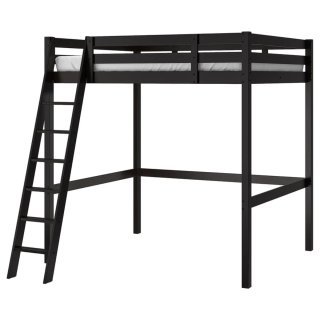 Cama alta doble Stora Ikea madera