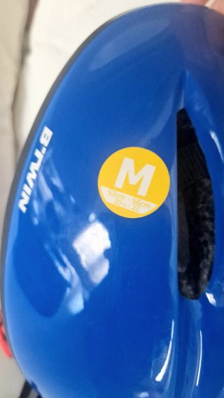 Casco Btwin Azul Niños 52-56 cm