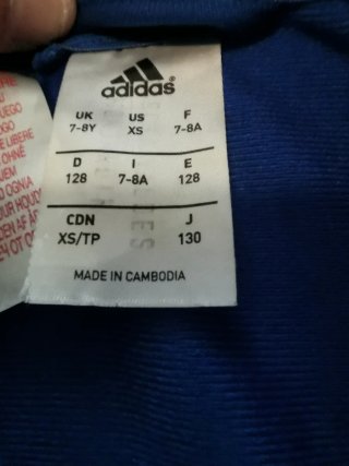 Chandal Fundación Real Madrid Adidas Azul/Negro