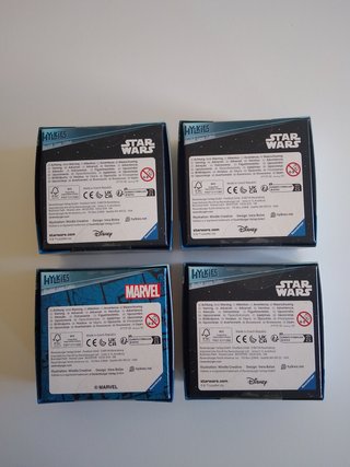 Pack 4 Figuras Hylkies Star Wars y Marvel