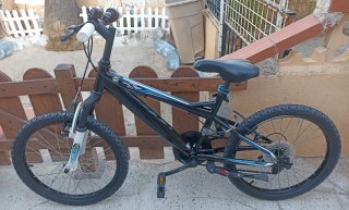 Bicicleta infantil 20 negra