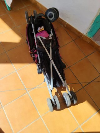 Carrito Maclaren rosa