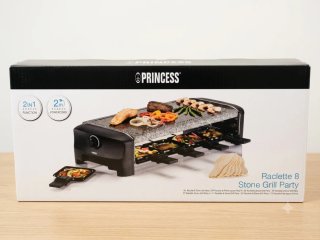 Raclette 8 Stone Grill Party Princess