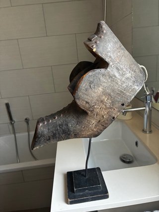 Máscara tribal antigua +40 años de antiguedad