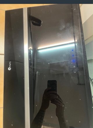 Campana extractora negra 60cm Turboair