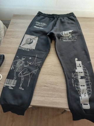 Conjunto chándal BLACK SQUAD Talla L Gris