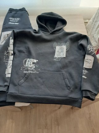 Conjunto chándal BLACK SQUAD Talla L Gris