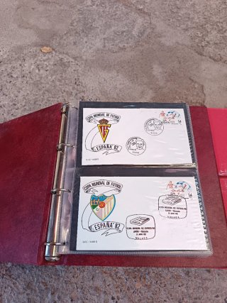 Álbum Sellos Primer Día Mundial 82