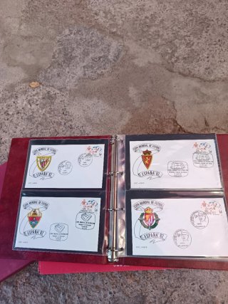 Álbum Sellos Primer Día Mundial 82