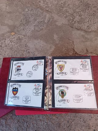 Álbum Sellos Primer Día Mundial 82