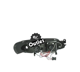 NM FAROS PARA OPEL VECTRA B 96-98 OJOS ANGEL FONDO NEGRO R14