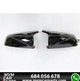 Cubre Espejos BMW E60 LCI 07-09 Look M4 Negro Bril