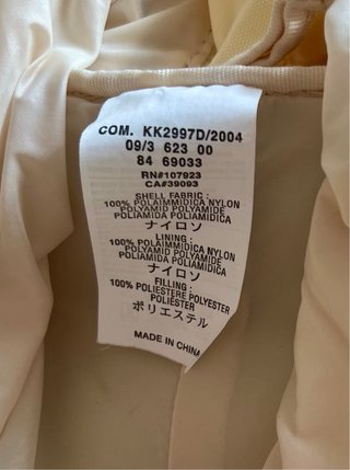 Borsa Moncler trapuntata beige