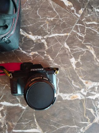 Cámara Pentax 1985 + Accesorios