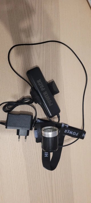 Luz frontal para cabeza y bici