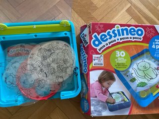 Paquete 4 juegos leer, escribir, contar y dibujar