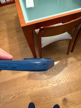 Funda Silicona Apple iPhone 16 Pro Azul