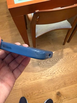 Funda Silicona Apple iPhone 16 Pro Azul