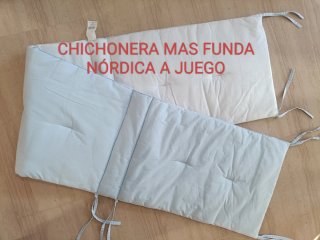 Chichonera y funda nórdica a juego