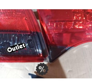NM PILOTOS LED PARA AUDI A4 B7 AVANT 04-08 ROJO AHUMADO R010