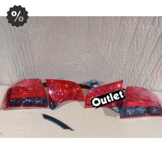 NM PILOTOS LED PARA AUDI A4 B7 AVANT 04-08 ROJO AHUMADO R010