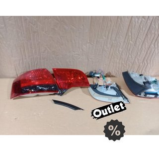NM PILOTOS LED PARA AUDI A4 B7 AVANT 04-08 ROJO AHUMADO R010