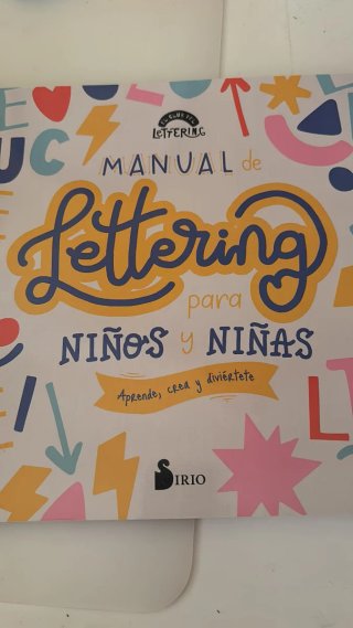Manual de lettering para niños y niñas Aprende,...