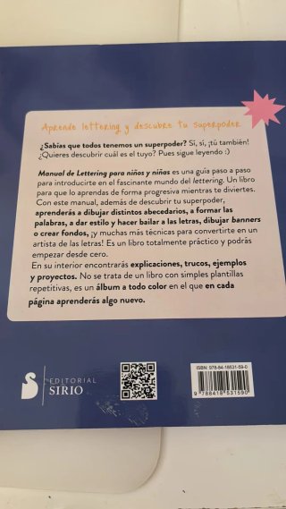 Manual de lettering para niños y niñas Aprende,...