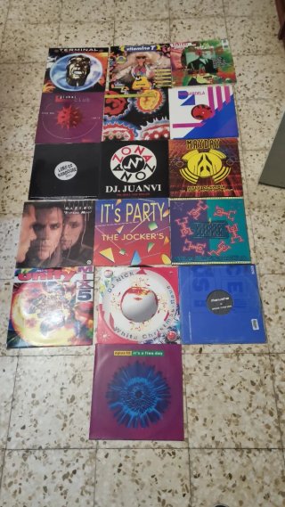 Vinilos Dance y Electro