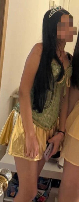 Disfraz de Tiana (La princesa y el Sapo) XS