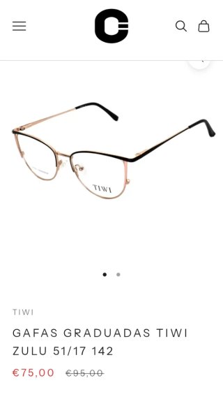 Gafas TIWI con funda y paño