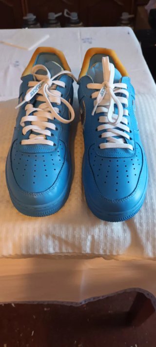 Nike Air Force 1 Azul y Amarillo