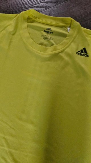 Camiseta Adidas FreeLift Talla L Amarilla