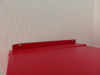 Estantería LACK IKEA Roja