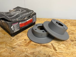 2 Discos Travão Traseiros Zimmermann 100.1217.20