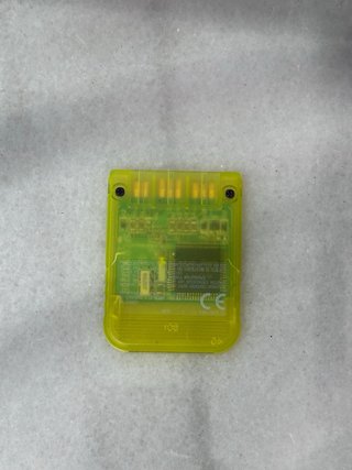 Pack 2 Memory Card PS1 Sony Naranja
