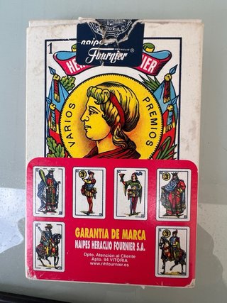 Set de dominó y cartas