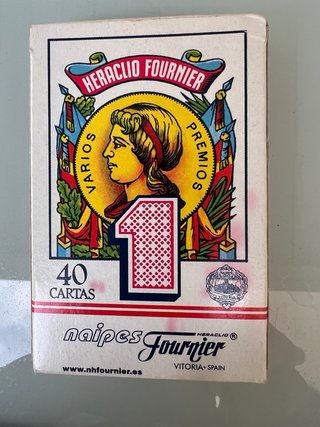Set de dominó y cartas