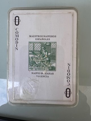 Set de dominó y cartas