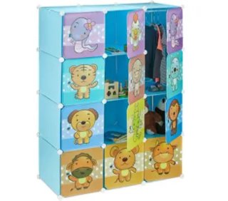 Armario modular infantil con dibujos