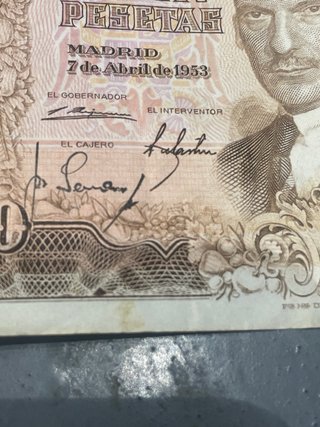 Billete 100 pesetas Banco de España 1953