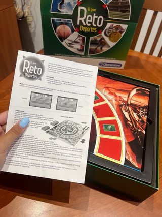 Juego de mesa El Gran Reto Deportes