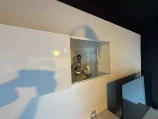 Mueble de salón blanco moderno